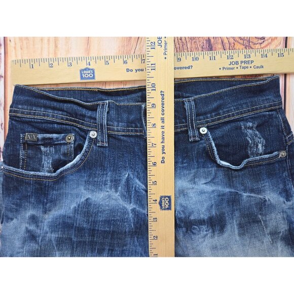 Armani Exchange Mens Blue Denim Jeans 29 x 28 Slim Fit Made In USA - Picture 7 of 8